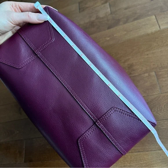 Kate Spade NY Ava Reversible Women's Tote Bag, Large - Pink and Burgundy - Picture 14 of 16